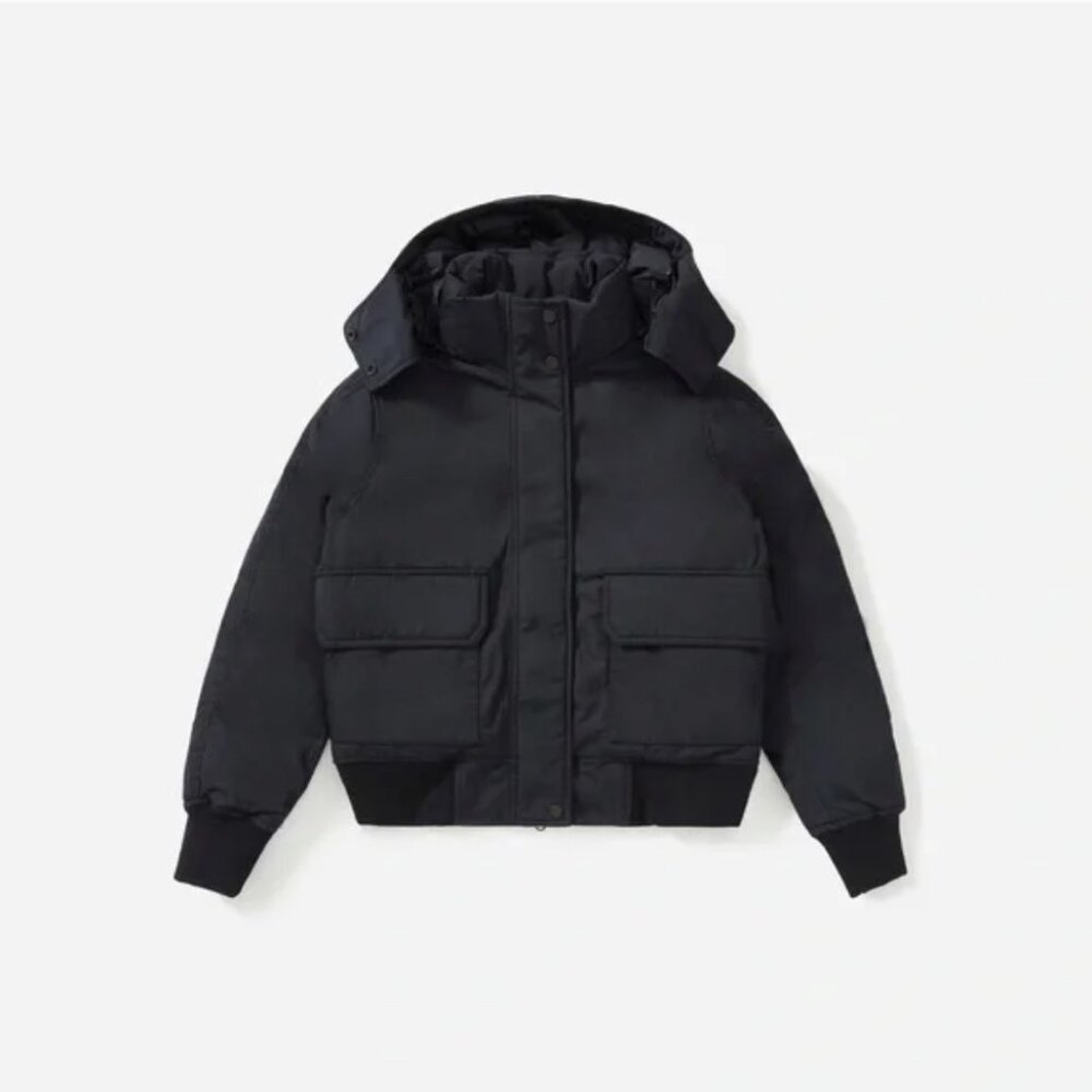 Everlane ReNew Heavyweight Bomber black XS